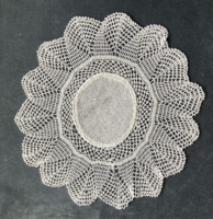 Crochet lace tablecloth 25 cm