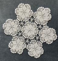 Crochet lace tablecloth 26 cm