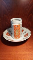 Wallendorf német porcelán tál,váza, darabáron