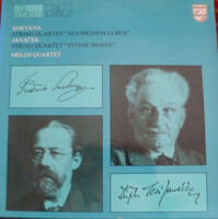 Smetana / janáček – melos quartet - / string quartet “intime briefe” (LP, album)