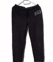Gap black cotton casual pants (m-l)