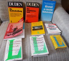 Német szótárak és nyelvkönyvek