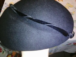 Antik női fekete kalap