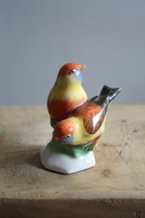 Bodrogkeresztúr ceramic bird couple, bird, finch - they are beautiful