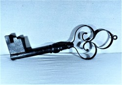 Special, antique, iron, key for the company, approx. 1800!!!