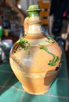 Arató korsó, régi vizes korsó, népi fazekas korsó