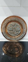 Copper laced wall bowl
