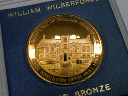 Uk00103 william wilberforce mirror struck bronze medal