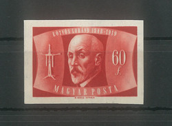 1948. Eötvös loránd - cut postage stamp