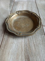 Beautiful old copper serving bowl (14.8x2.2 cm)