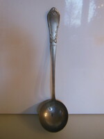MERŐKANÁL - WELNER - AJÁNLATOT VÁROK - ALPAKKA - 32 x 8,5 cm  - ANTIK - HIBÁTLAN