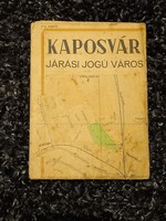 Kaposvár map 1958