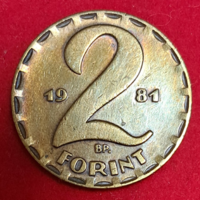 1981. 2 Forint (885)