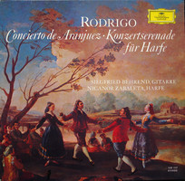 Rodrigo, Siegfried Behrend, Nicanor Zabaleta - concerto de aranjuez · concert serenade for harp (lp)