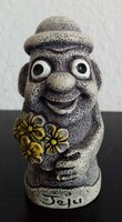 Jeju vulkáni kőzet (Bazalt) Hareubang mini szobor figura eladó