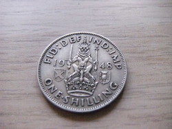 1 Shilling 1948 England (coat of arms of Scotland opposite seated lion above the crown)