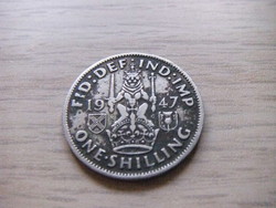 1 Shilling 1947 England (coat of arms of Scotland opposite seated lion above the crown)