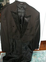 Men's tailcoat with black wool