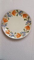 Városlőd majolica decorative plate 19.5 cm