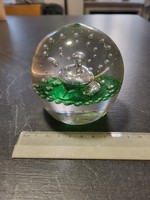 Caithness stílusú Art Glass üveg papírnehezék