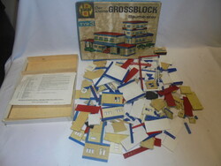 Régi építő játék Grossblock