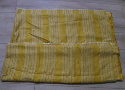 Retro curtain 2.: Ocher yellow woven