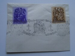 D200536 St. István Memorial Day 1938 Esztergom envelope - commemorative stamp