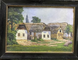 Márton Faragó (1880-1947): landscape 1924