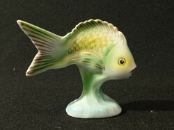 Kiárusítás 1 Ft-ról!  Régi Hollóházi porcelán hal