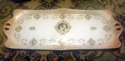 GIGA antik Crown W.Adams & Sons  SEMIPORCELAN SZENDVICS ZSÚR TÁLCA - Art&Decoration