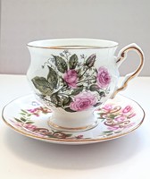 English porcelain tea rose cup 7x8cm