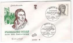 Commemorative cards, fdcs 0436 (berlin) michel 422 1.30 euro