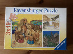 Ravensburger puzzle 3*49 pcs