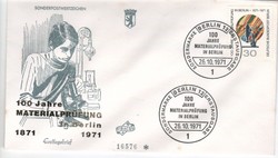 Commemorative cards, fdcs 0435 (berlin) michel 416 1.30 euro