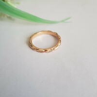 New ring with twisted pattern - usa 6 / eu 52 / ø16.5mm