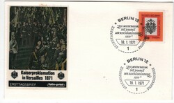 Commemorative cards, fdcs 0420 (berlin) michel 385 1.50 euro