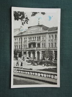Postcard, Pécs, Széchenyi square, palatine hostel, view detail