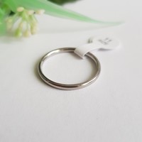 New, silver wedding ring - usa 11 / eu 64 / ø22mm