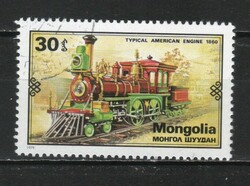 Vasút 0032 Mongólia  Mi 1236     0,30 Euró