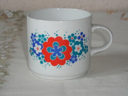 Retro lowland porcelain mug, cup
