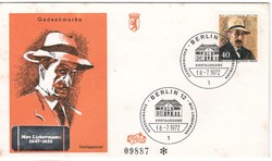 Commemorative cards, fdcs 0441 (berlin) michel 434 1.30 euro