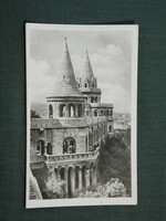 Postcard, Budapest Fisherman's Bastion, view detail