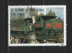 Vasút 0024 St.Tome és Principe szgk. Mi 1543      4,80 Euró