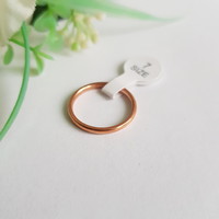 New gold wedding ring - usa 7 / eu 54 / ø17.5mm