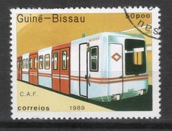 Vasút 0020 Bissau-Gínea Mi 1033      0,30 Euró