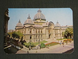 Kártyanaptár, Románia, CEC Bank, Bukarest,1973,   (5)