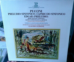 Puccini,Mercadante,Verdi,Boïto,Scimone, -Preludio Sinfonico • Capriccio Sinfonico / Edgar (LP)