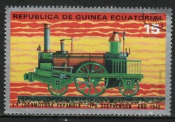 Railway 0081 Equatorial Guinea mi 152 0.30 euro