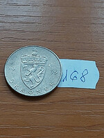 Norway 5 kroner 1979 v. King Olav, copper-nickel 168.