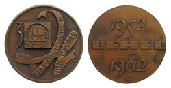 30 Years of the Polish Refrigeration Factory Jászberény 1952-1982 Commemorative Medal
